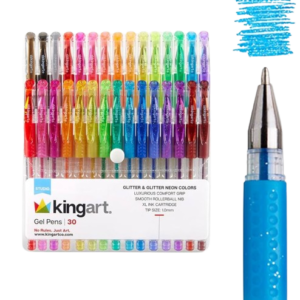 Glitter gel pen