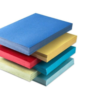 Embossed binding cover paper