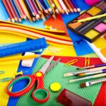 835627-Stationery-Scissors-Pencils-Paintbrush-Paint